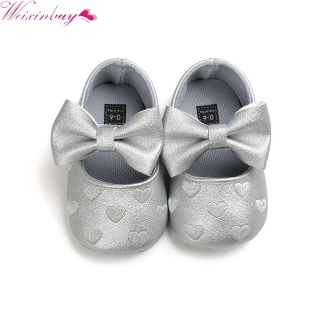 12 Colors Bebe Brand PU Leather Baby Boy Girl Baby Moccasins Moccs Shoes Bow Fringe Soft Soled Non-slip Footwear Crib Shoes