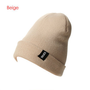 Okdeals 2017 New Winter Hat For Man Woman Skullies Caps Knit Hat Unisex Headwear Female Cap Women Men Skullies Beanies Hat