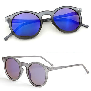 Fashion multicolour 2017 mercury Mirror glasses men sunglasses women male female coating sunglass gold round