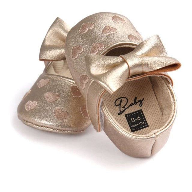 12 Colors Bebe Brand PU Leather Baby Boy Girl Baby Moccasins Moccs Shoes Bow Fringe Soft Soled Non-slip Footwear Crib Shoes